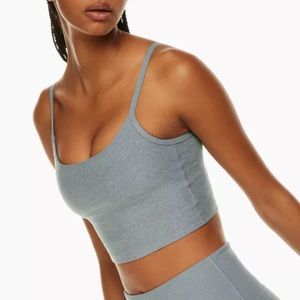ARITZIA TNA FLOW MACRO CROPPED TANK TOP